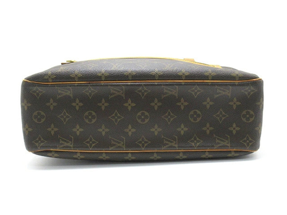 Louis Vuitton Monogram Shoulder Cite Bag Brown